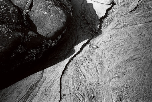 Rock on beach, Santa Monica