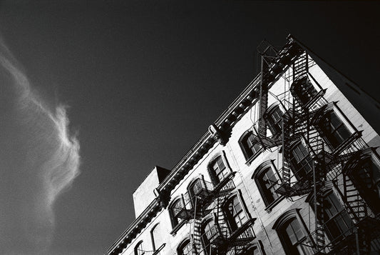 Manhattan Building with Cloud, NYC