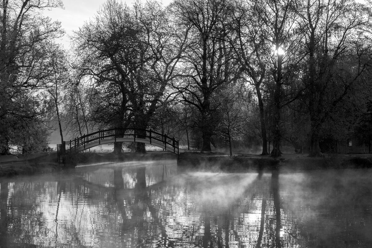 Rainbow Bridge in Christ Church Meadows