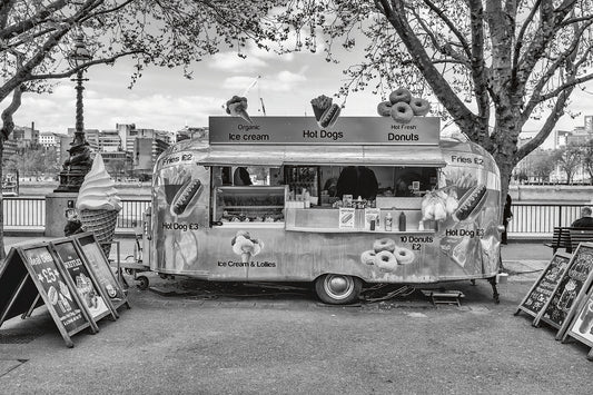 Airstream Hot Dog Bar, The South Bank, London