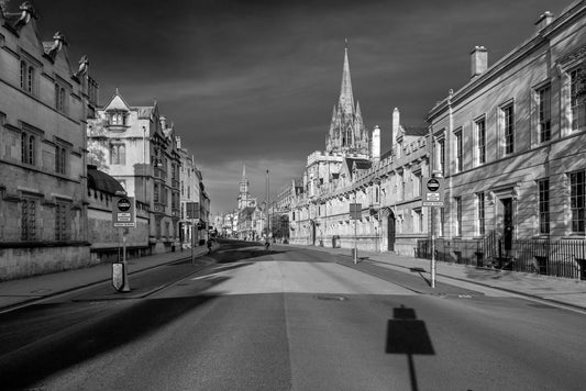 The High Street looking Towards St. Marys Church